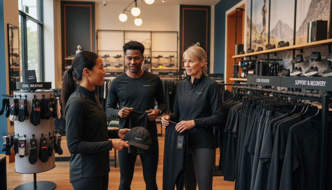 running apparel selection