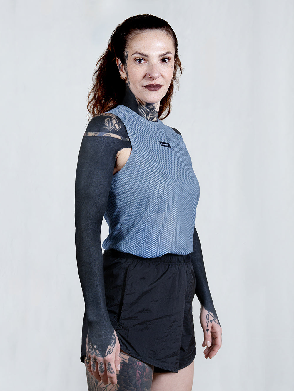 AirCore Race Singlet BLUE IS COOLER WOMAN - Enthst.com