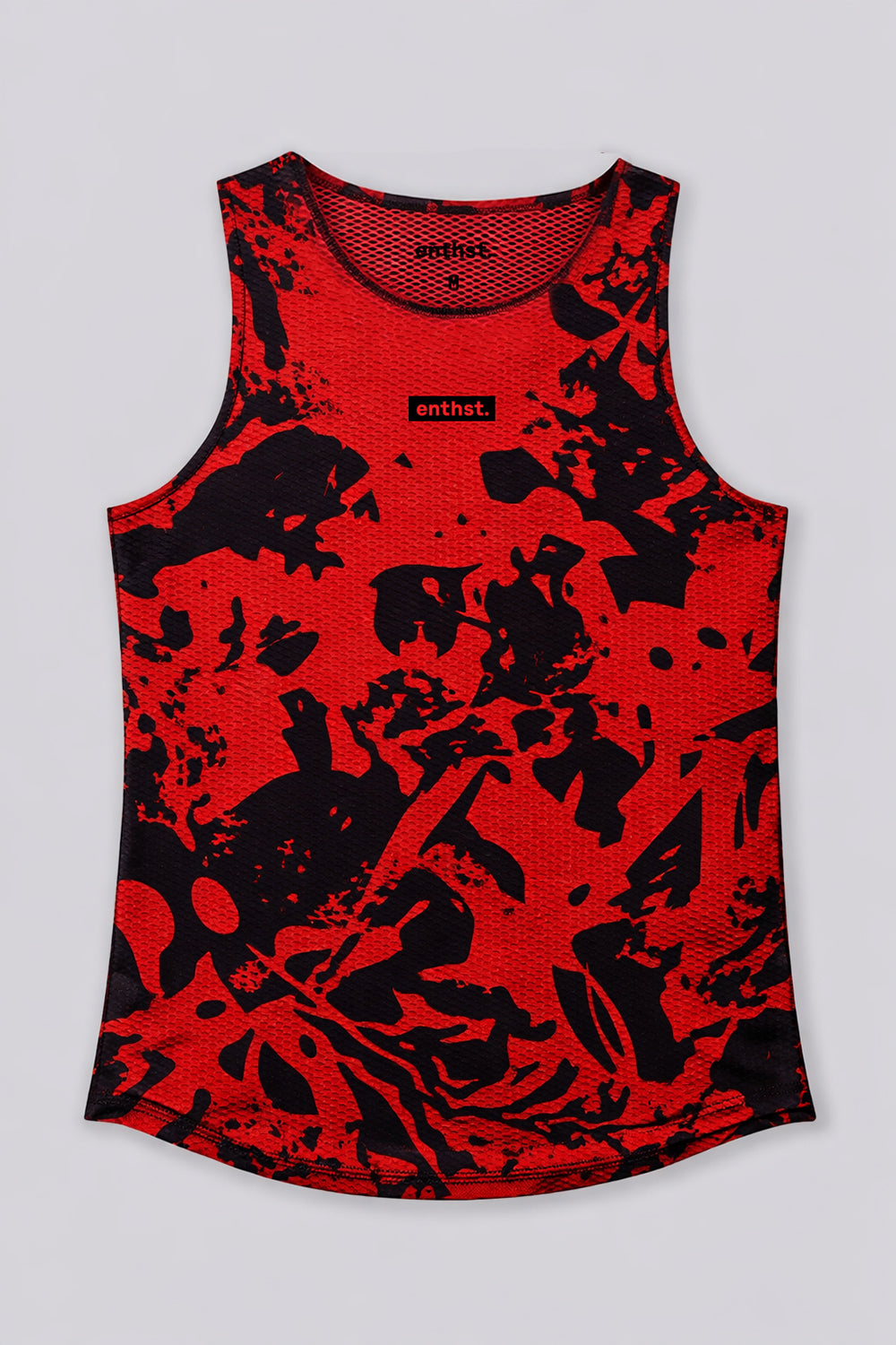 AirCore Race Singlet RED IS FASTER WOMAN - Enthst.com