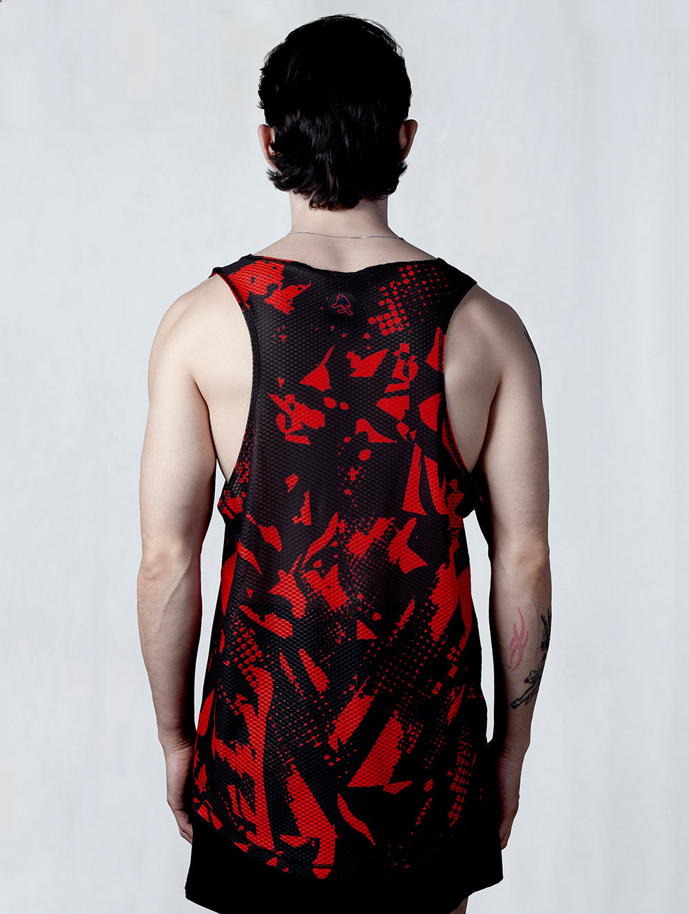 AirCore Race Singlet RED IS FASTER MAN - Enthst.com