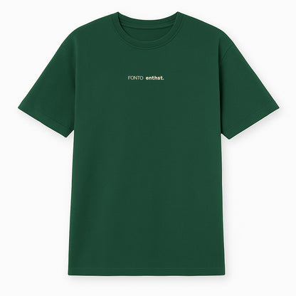 FONTOxENTHST RUNNING MATE T-SHIRT GREEN