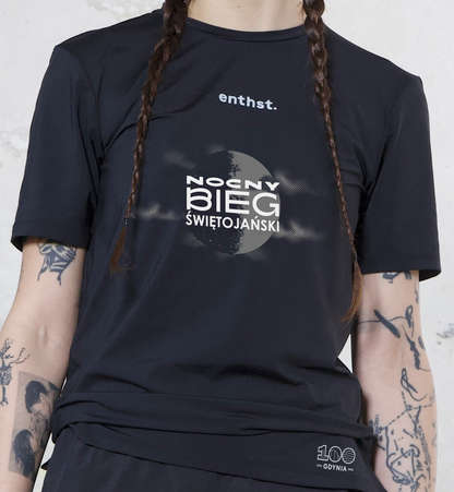 High-vis T-shirt Damski 🌚 Specjalna Edycja Nocny Bieg Świętojański - Enthst.com