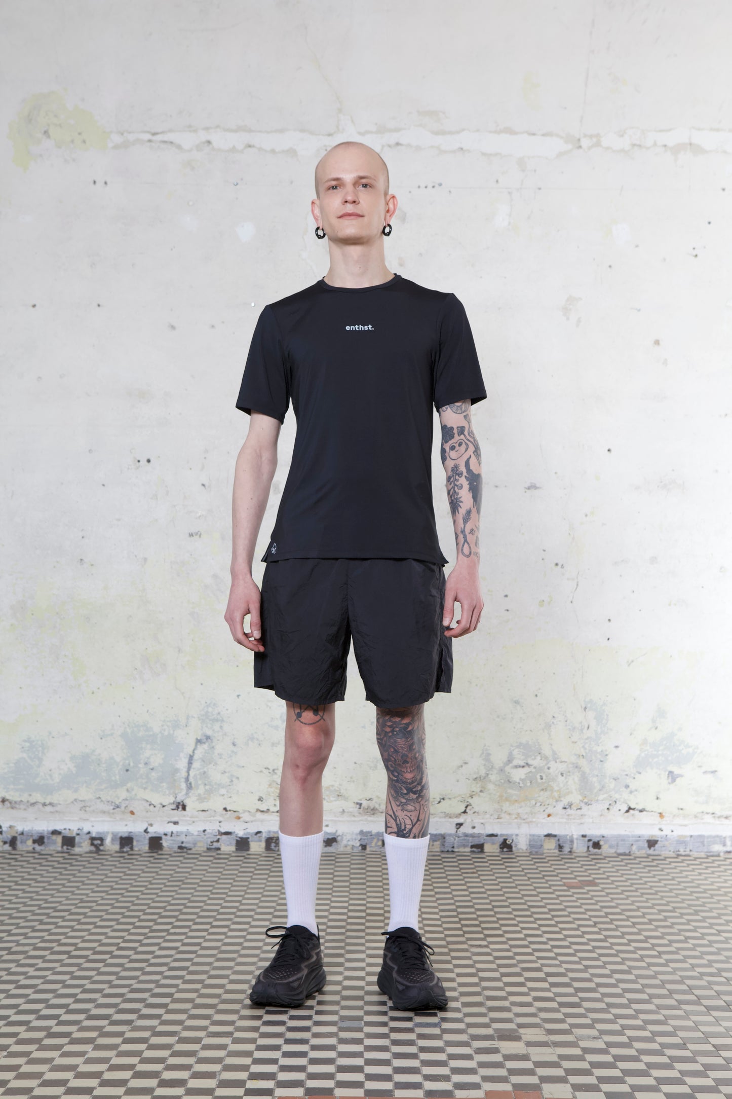 Running T-Shirt Black colour