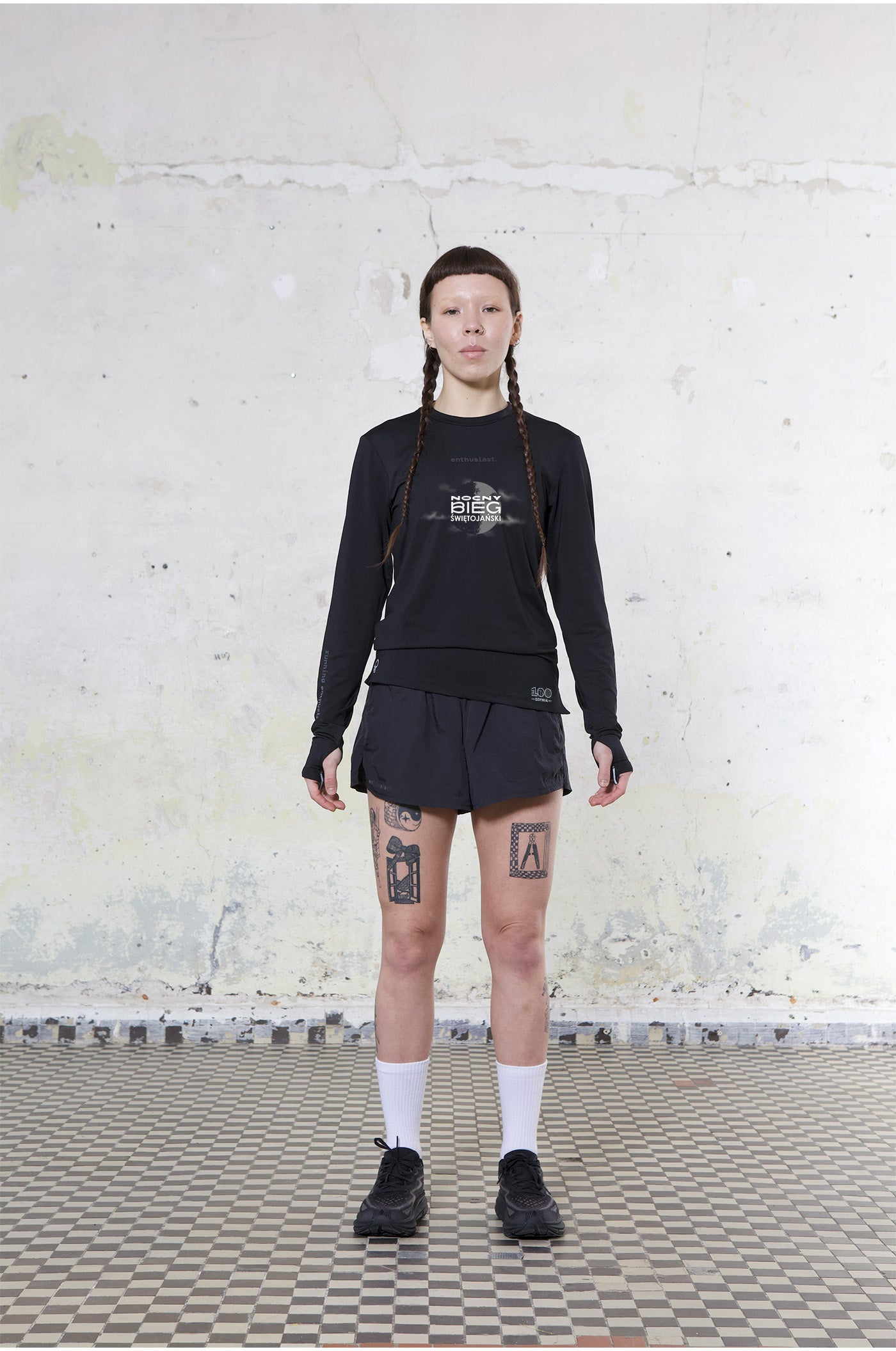 High-vis Longsleeve Damski 🌚 Nocny Bieg Świętojański - Enthst.com